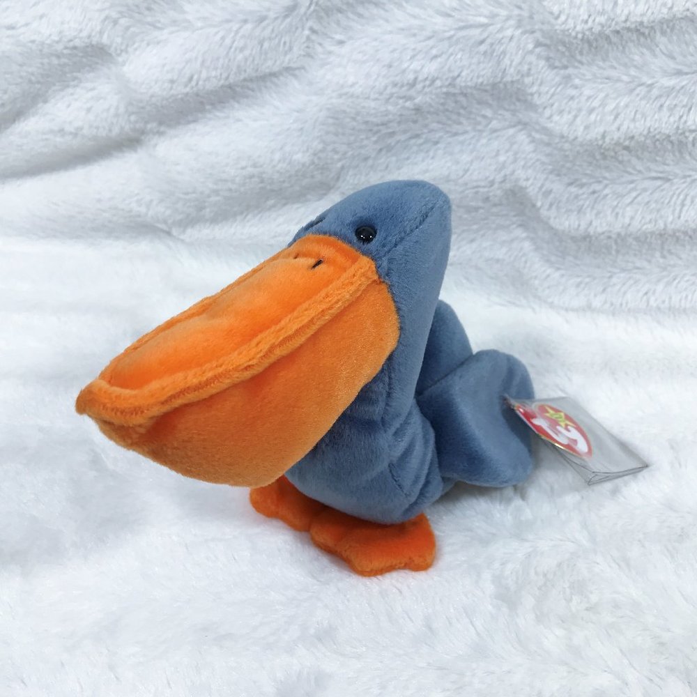 5/$25 Plush Pelican Stuffed Animal Beanie Babies